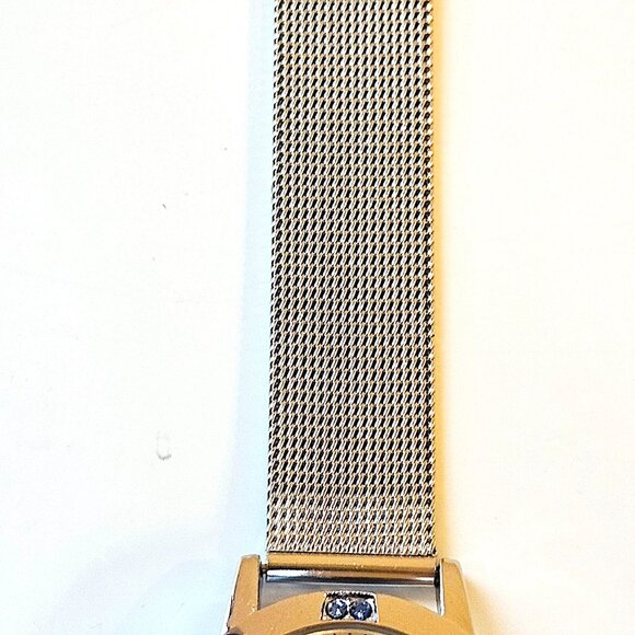 Stitch and Angel Watch Diamond Quartz Watch Mesh Band Wrist for Women Girl - Picture 3 of 5